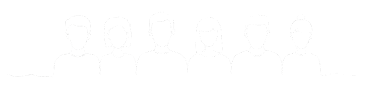 Continuous line art of people