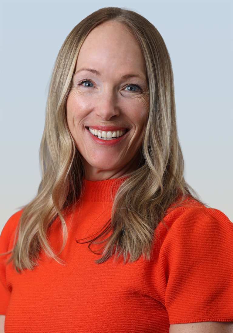 A headshot of Board chair Julie Akeroyd.