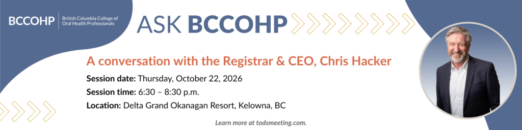 Information about the TODS meeting session with Chris hacker.